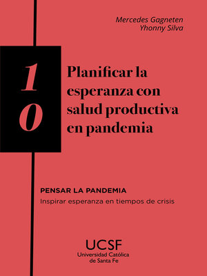 cover image of Planificar la esperanza con salud productiva en pandemia
